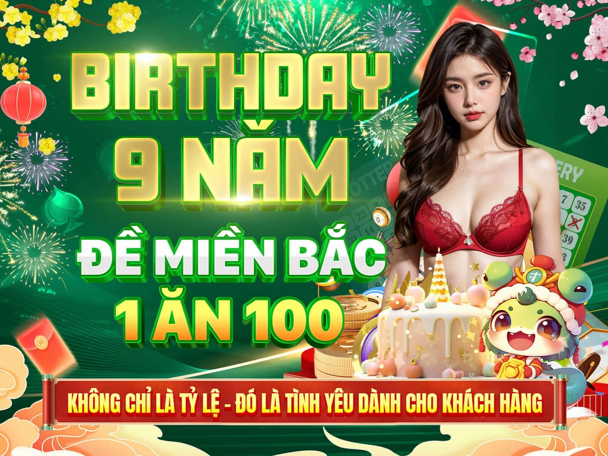 Thưởng Chào Mừng 100% Khách Hàng Mới